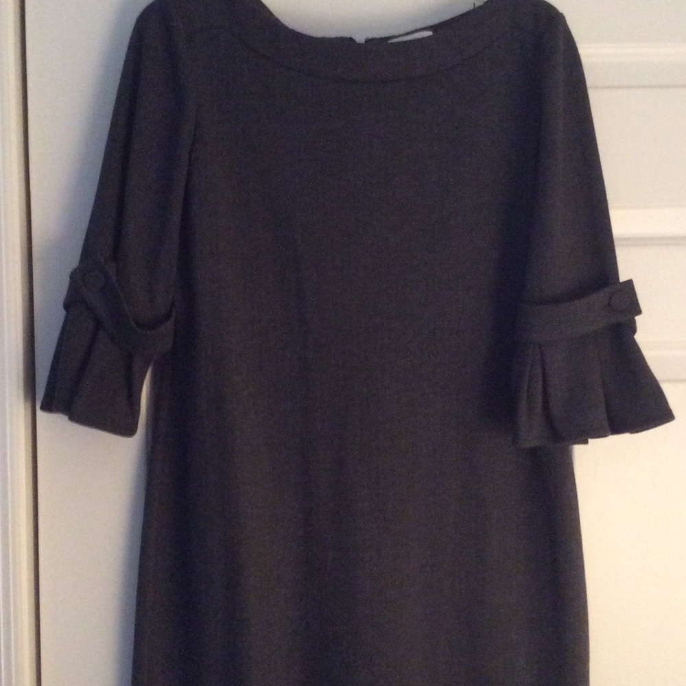 Calvin Klein Charcoal Long Sleeve Dress